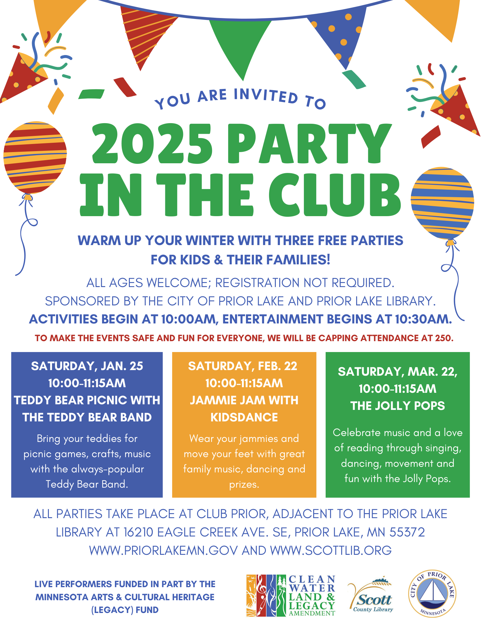 2025 PARTY IN THE CLUB